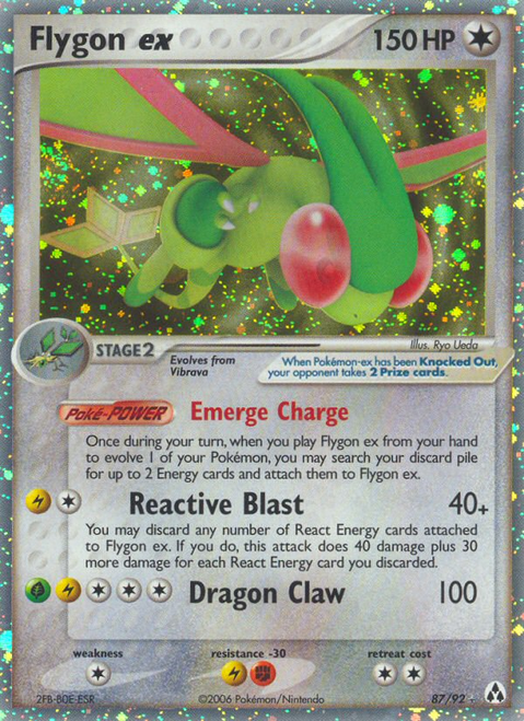 Flygon ex 87/92 - Legend Maker Holofoil