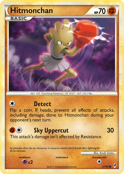 Hitmonchan 57/95 - Call of Legends