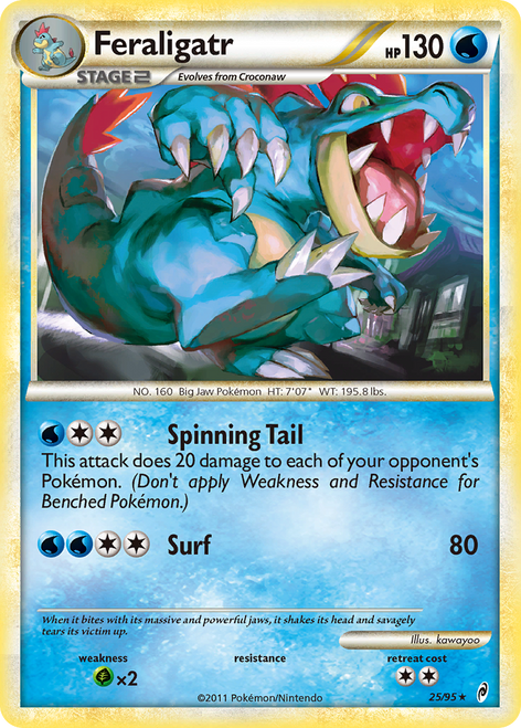 Feraligatr 25/95 - Call of Legends