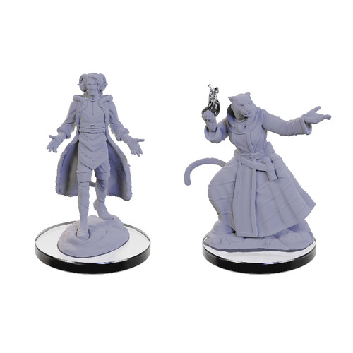 Critical Role Unpainted Miniatures: Lucien Tavelle & Cree Deeproots (Wave 5)