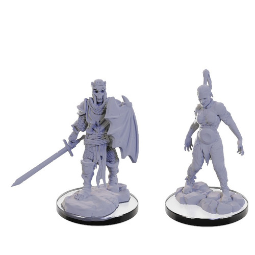 Pathfinder Battles Deep Cuts Unpainted Miniatures: Plague Zombie & Skeletal Champion (Wave 22)