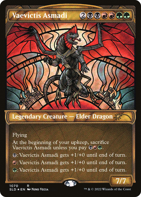 Vaevictis Asmadi (SLD-1070) - Secret Lair Drop: (Showcase) Foil