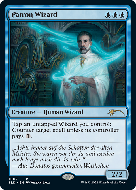 Patron Wizard (SLD-1002) - Secret Lair Drop Foil