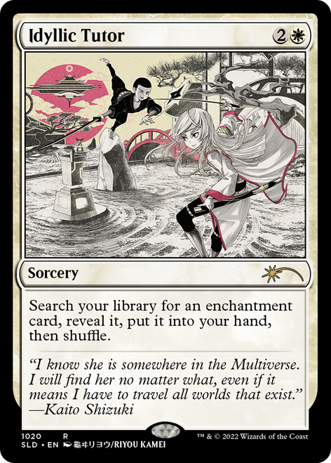Idyllic Tutor (SLD-1020) - Secret Lair Drop Foil