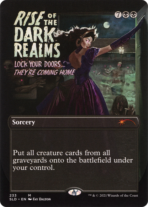 Rise of the Dark Realms (SLD-233) - Secret Lair Drop (Borderless) Foil