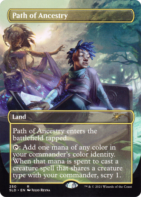 Path of Ancestry (SLD-250) - Secret Lair Drop (Borderless)
