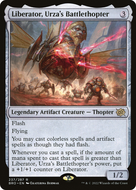Liberator, Urza's Battlethopter (BRO-237) - The Brothers' War