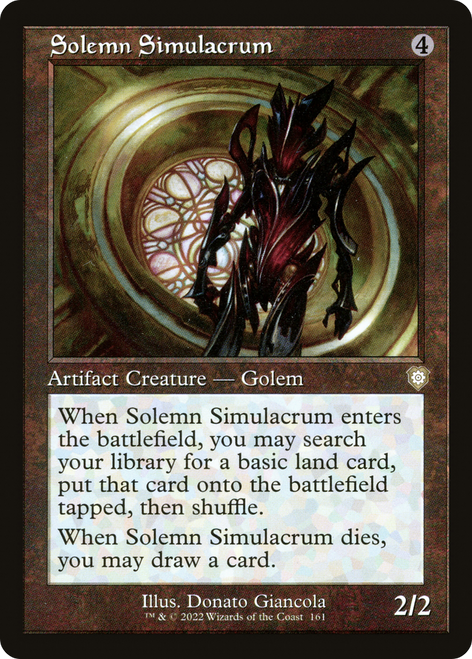 Solemn Simulacrum (BRC-161) - The Brothers' War Commander