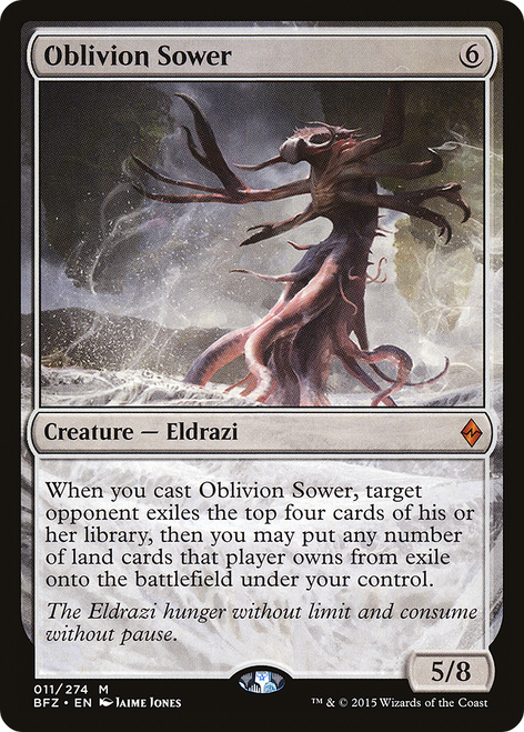 Oblivion Sower (BFZ-011) - Battle for Zendikar