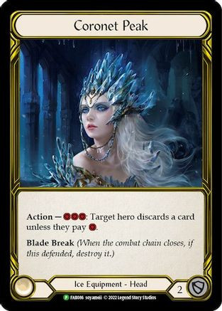 Coronet Peak (Golden) (FAB086) Flesh and Blood: Promo Cards