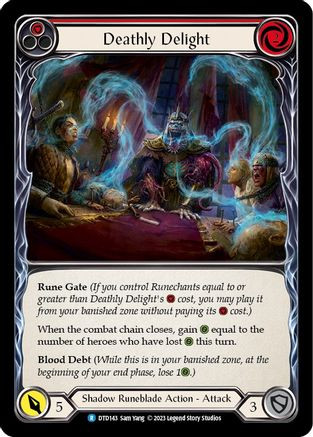 Deathly Delight (Red) (DTD143) Dusk Till Dawn