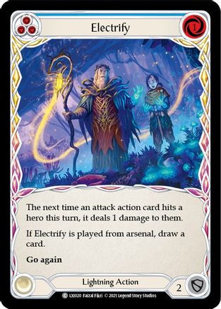 Electrify (Blue) (LXI020) Blitz Deck: Tales of Aria - Lexi