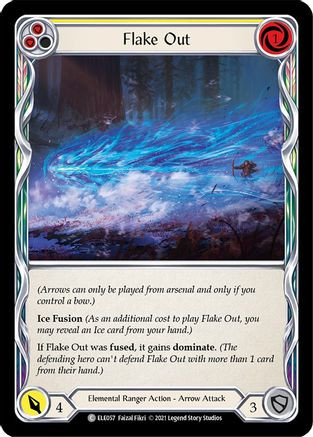 Flake Out (Yellow) (ELE057) Tales of Aria Unlimited Edition