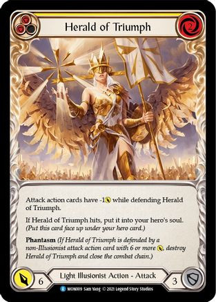 Herald of Triumph (Yellow) (MON009) Monarch Unlimited Edition