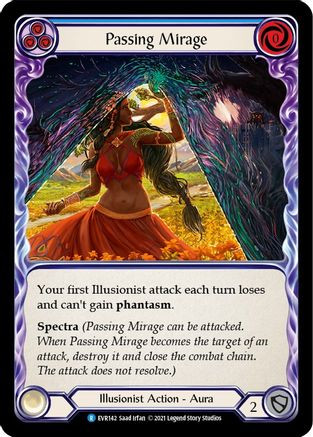 Passing Mirage (EVR142) Everfest 1st Edition Rainbow Foil