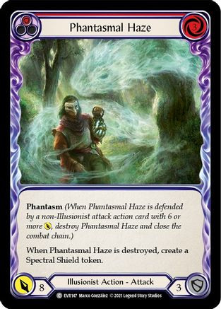 Phantasmal Haze (Red) (EVR147) Everfest 1st Edition Rainbow Foil