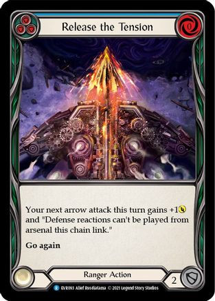 Release the Tension (Blue) (EVR093) Everfest 1st Edition