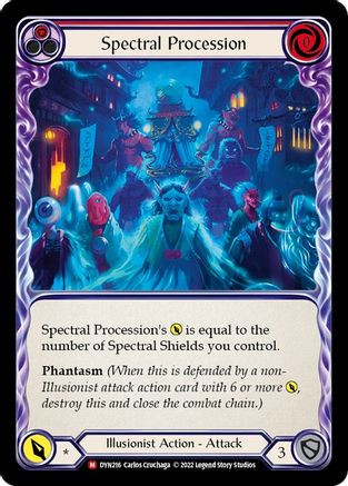 Spectral Procession (DYN216) Dynasty Rainbow Foil