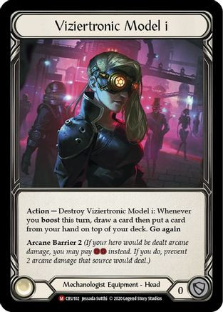 Viziertronic Model i (CRU102) Crucible of War 1st Edition Cold Foil