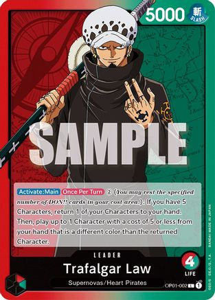 Trafalgar Law (OP01-002) Romance Dawn