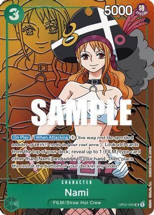 Nami (Alternate Art) (OP02-036) Paramount War Foil