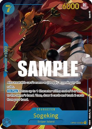 Sogeking (Alternate Art) (OP03-122) Pillars of Strength Foil