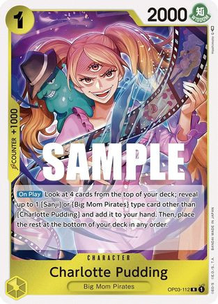 Charlotte Pudding (OP03-112) Pillars of Strength Foil