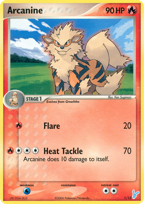 Arcanine 1/12 - EX Trainer Kit 2 Minun