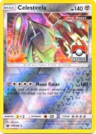 Celesteela - 100/168 (Pokemon League) 100 - League  Championship Cards Reverse Holofoil