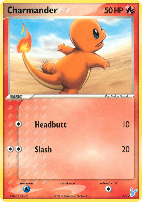 Charmander 2/12 - EX Trainer Kit 2 Minun