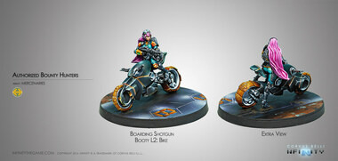 Infinity: Authorized Bounty Hunter (Boarding Shotgun, Booty L2: Bike)