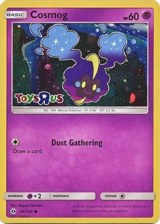 Cosmog - 64/149 (Toys R Us Promo) 64 - Miscellaneous Cards  Products Holofoil