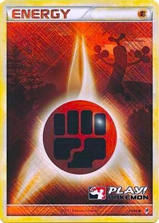 Fighting Energy - 93/95 (Play! Pokemon) 93 - League  Championship Cards Holofoil