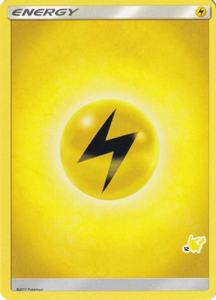Lightning Energy (#12 Pikachu Stamped)  - Battle Academy