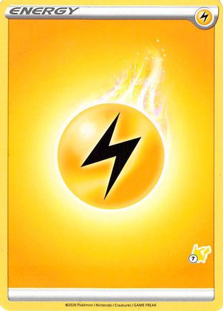 Lightning Energy (#7 Pikachu Stamped)  - Battle Academy 2022