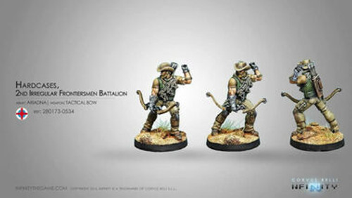 Infinity: Ariadna Hardcases, 2nd Irregular Frontiersmen Battalion (Tactical Bow)