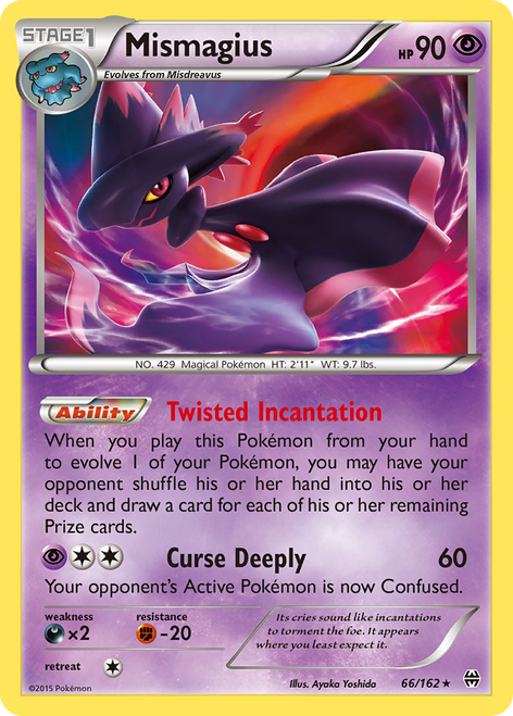 Mismagius 66/162 - BREAKthrough Holofoil