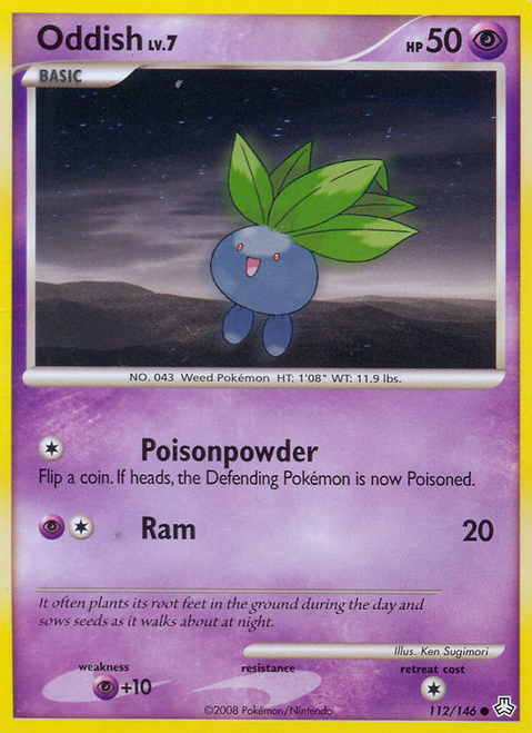 Oddish 112/146 - Legends Awakened