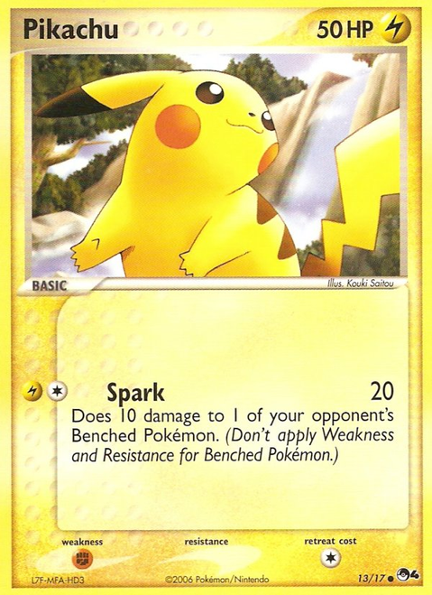 Pikachu 13/17 - POP Series 4