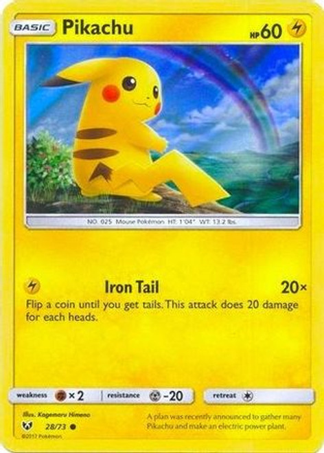 Pikachu - 28/73 (Water Web Holo) 28 - Miscellaneous Cards  Products Holofoil