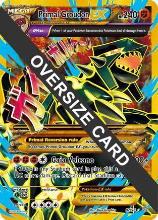 Primal Groudon EX - 97/98 97 - Jumbo Cards Holofoil
