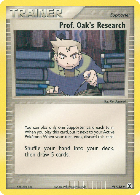 Prof. Oak's Research 98/112 - FireRed  LeafGreen