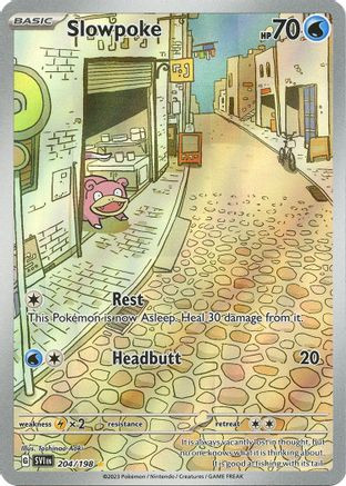Slowpoke - 204/198 204 - SV01 Scarlet  Violet Base Set Holofoil