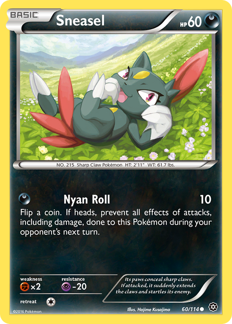 Sneasel 60/114 - Steam Siege