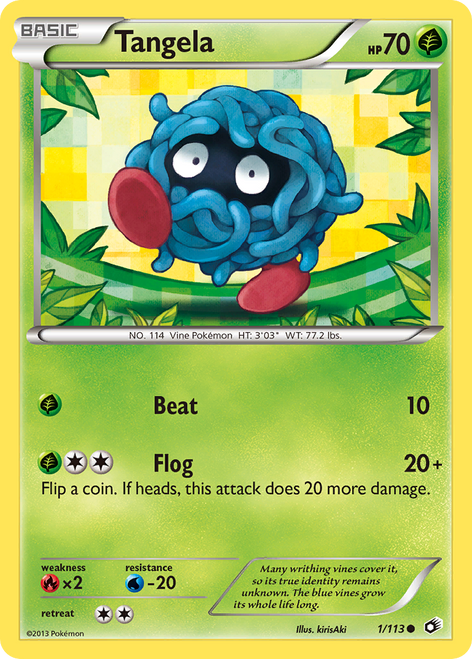 Tangela 1/113 - Legendary Treasures