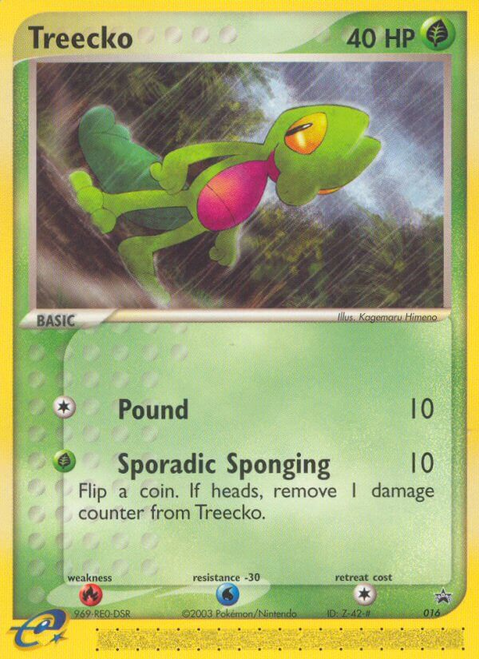 Treecko 16/40 - Nintendo Black Star Promos