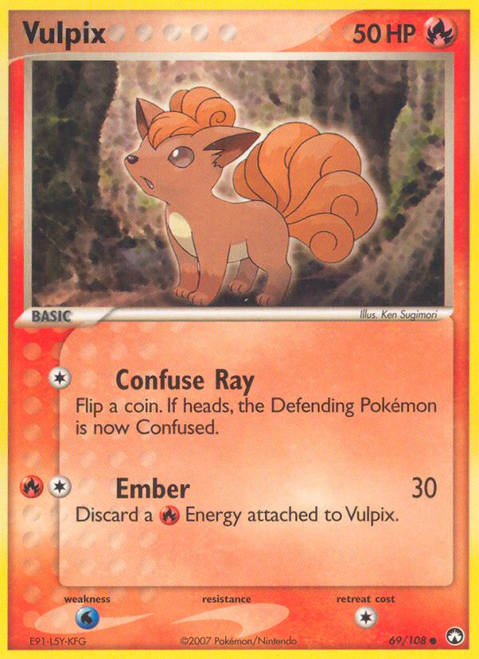Vulpix 69/108 - Power Keepers