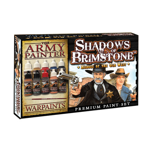 Shadows of Brimstone: Heroes of the Old West - Paint Set
