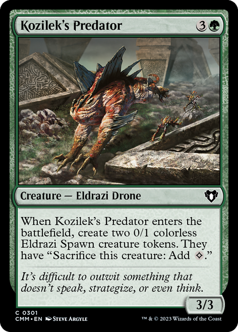 Kozilek's Predator (CMM-301) - Commander Masters