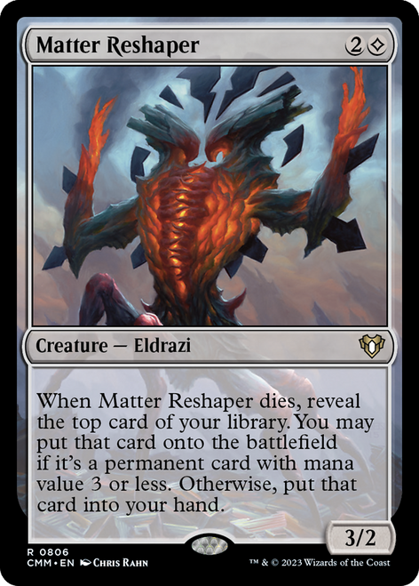 Matter Reshaper (CMM-806) - Commander Masters